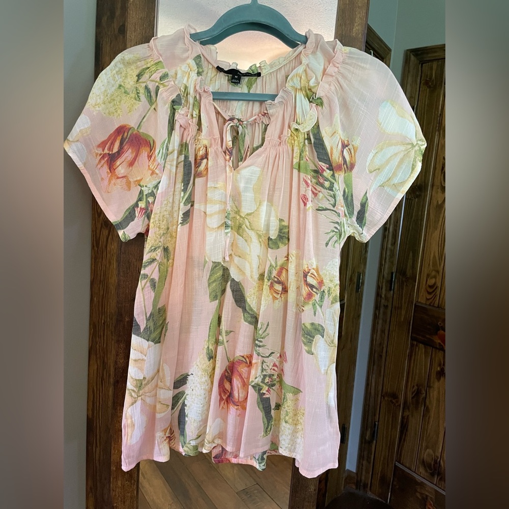 Harve Bernard sheer blouse